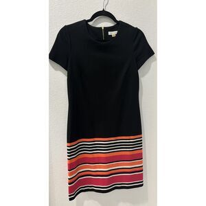 Calvin Klein Striped Shift Dress